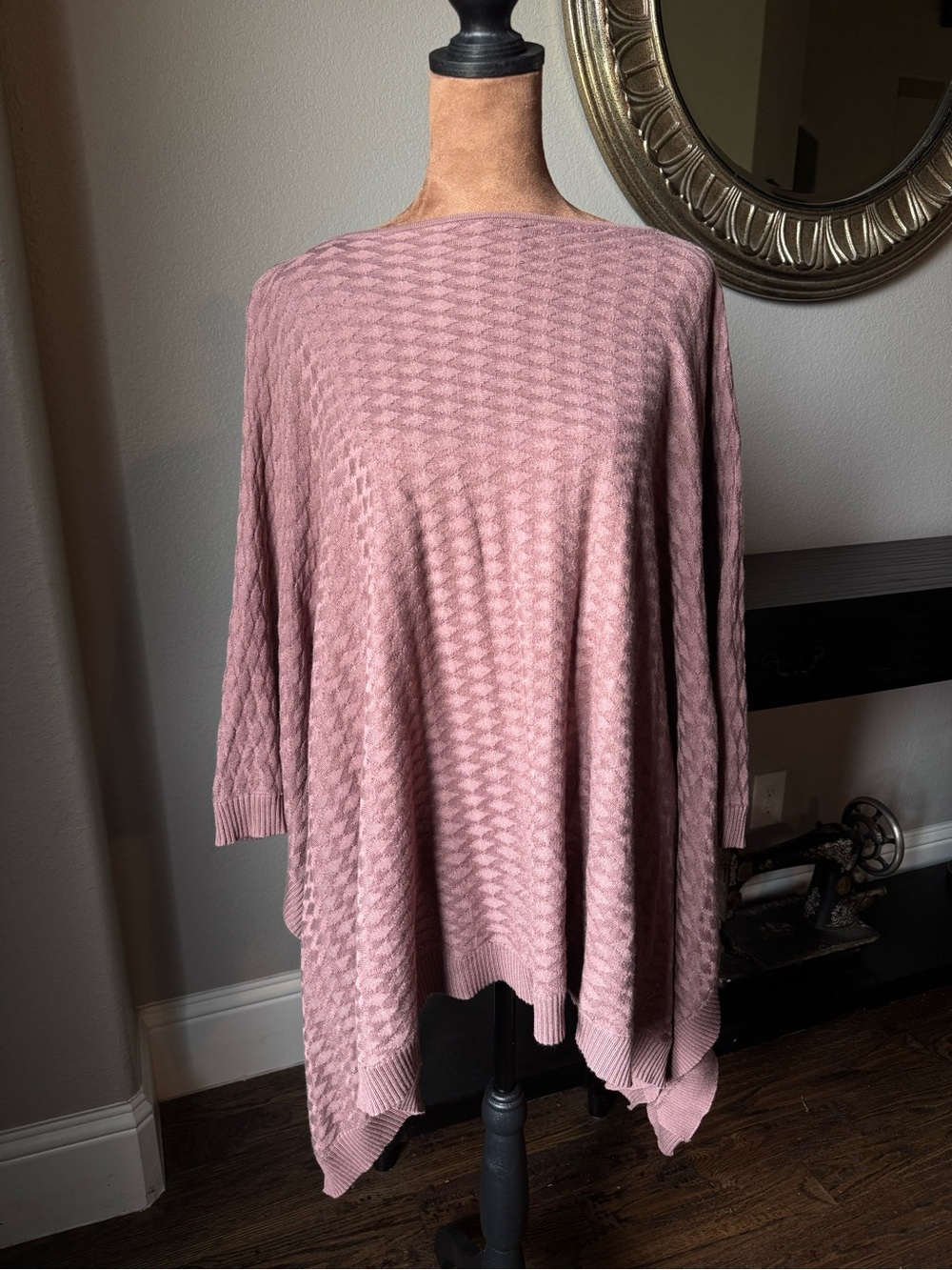 lululemon Divinity Cashmere-blend Poncho in Spanish Oak SPNO NWOT OS